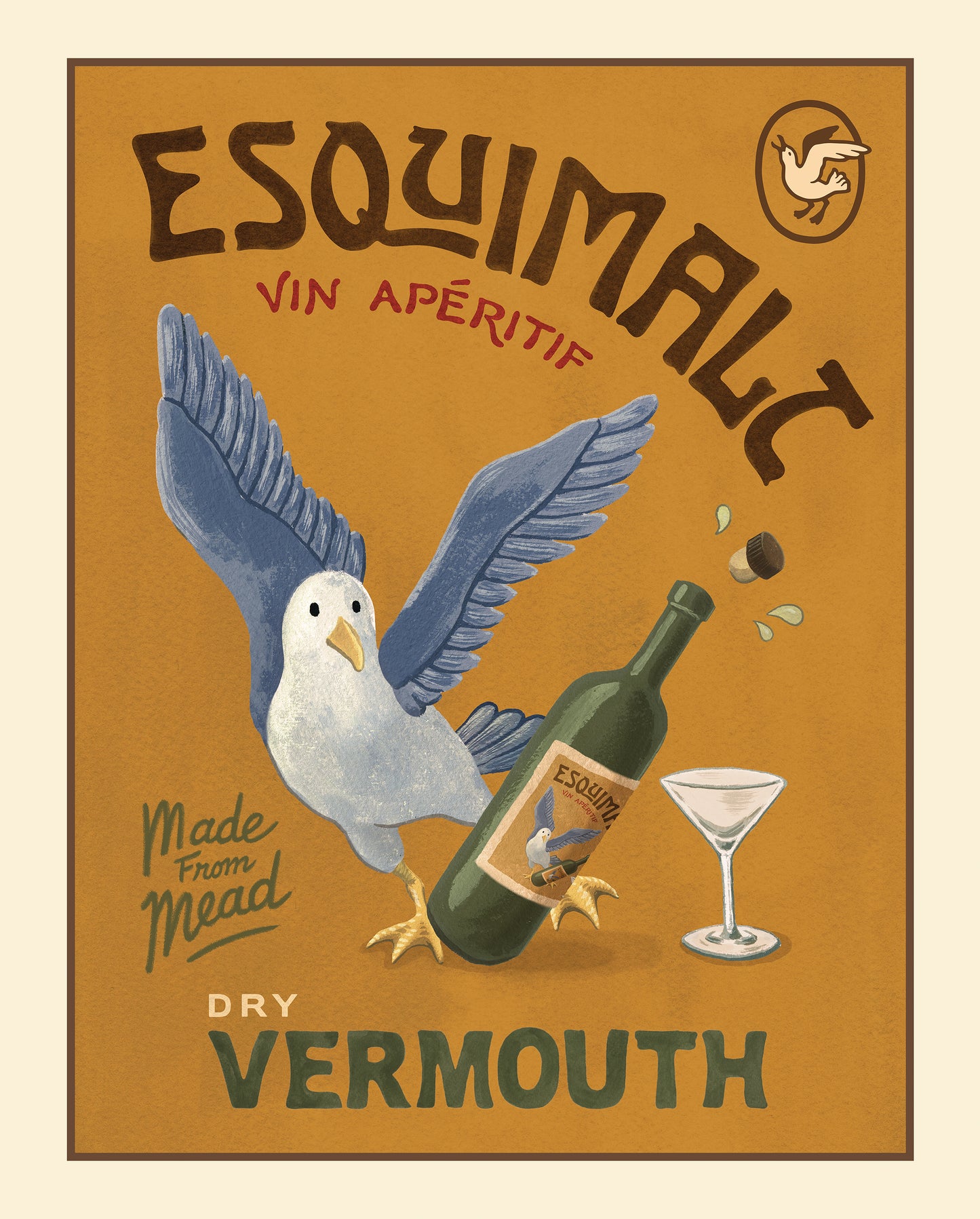Vermouth sec Poster